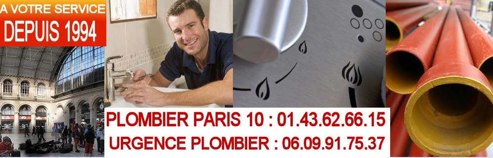 plombier paris 10